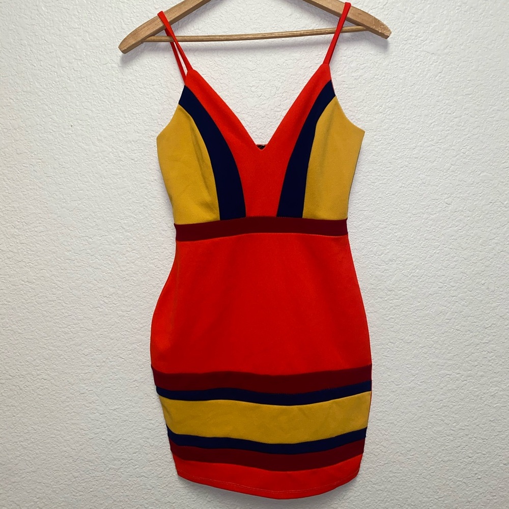 Sexy Red Cocktail Bodycon Dress